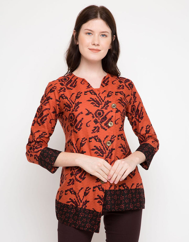 Adikusuma Abstract Batik Blouse