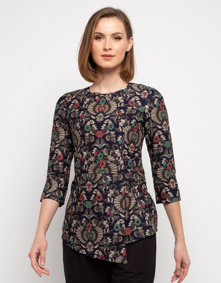 Adikusuma Batik Blouse with Rays of Light