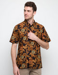 Adikusuma Batik Shirt Flower Rays
