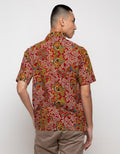 Adikusuma Cotton Batik Shirt Flower Gang-Gang 412332116