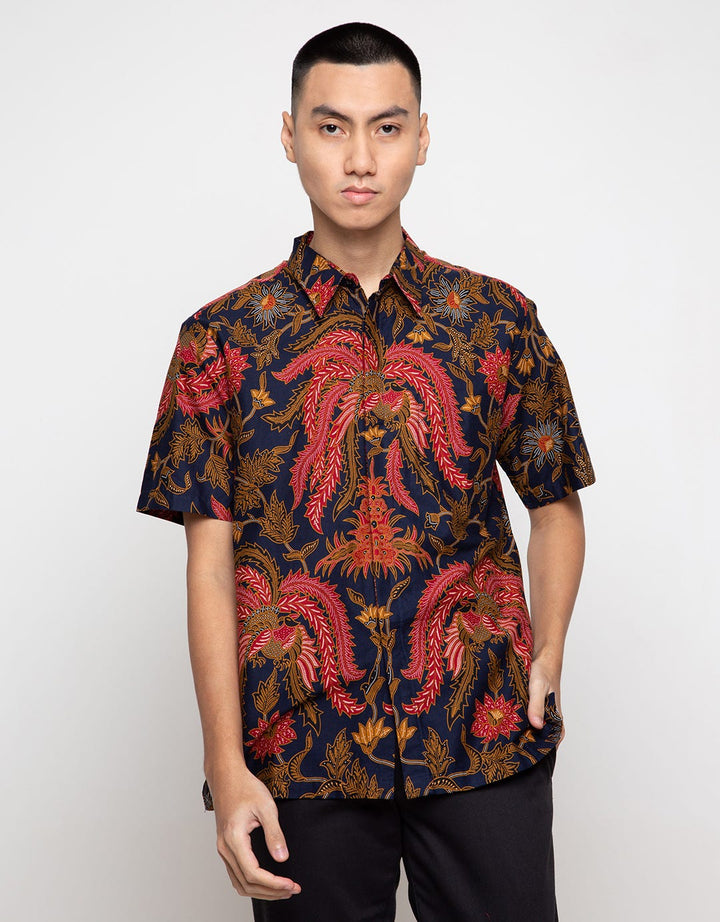Adikusuma Cotton Batik Shirt Sweet Leaf 532312030