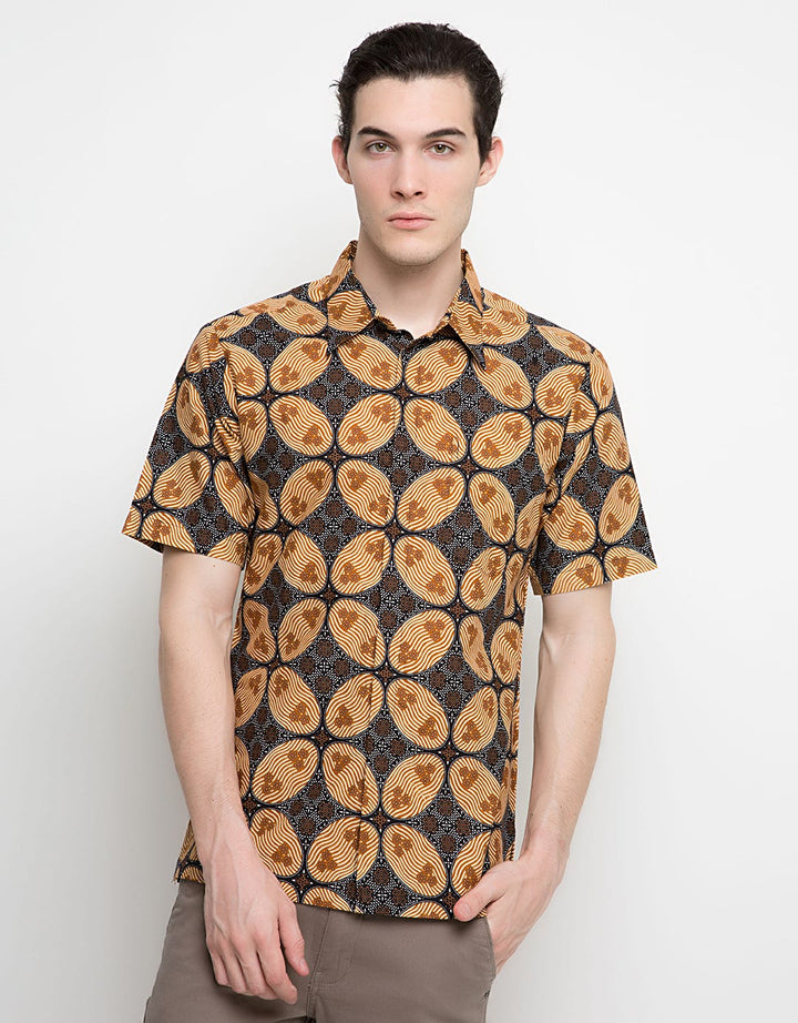 Adikusuma Hem Batik Kawung Salur