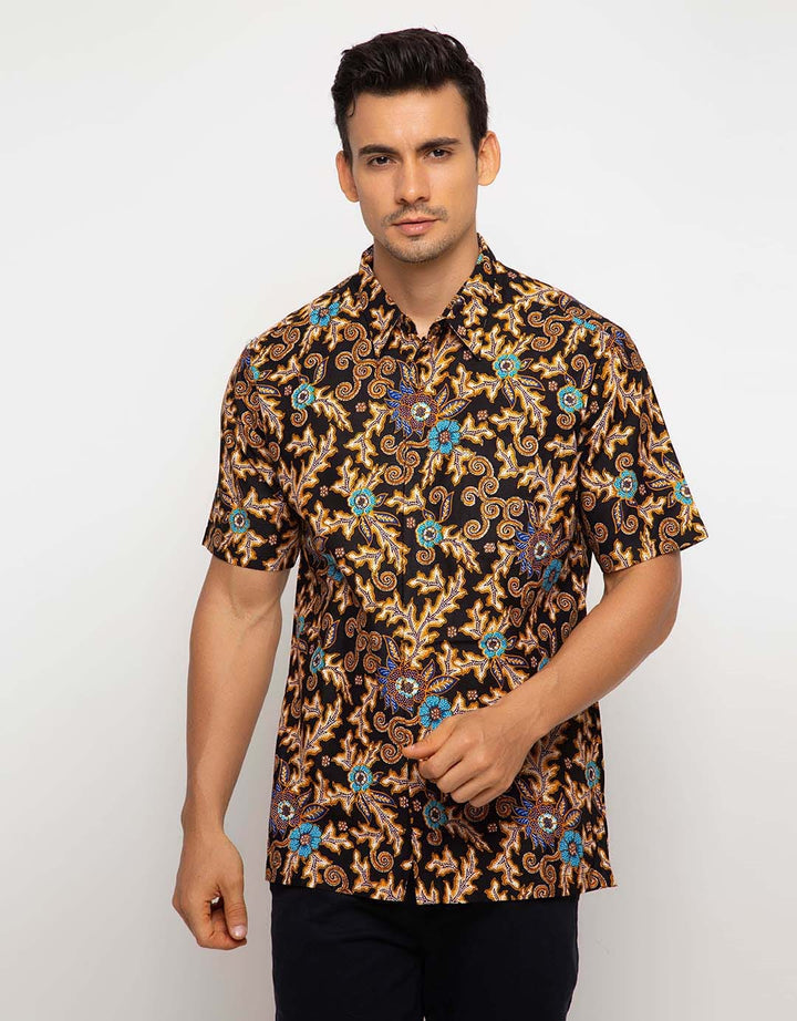 Adikusuma Clover Flower Batik Shirt
