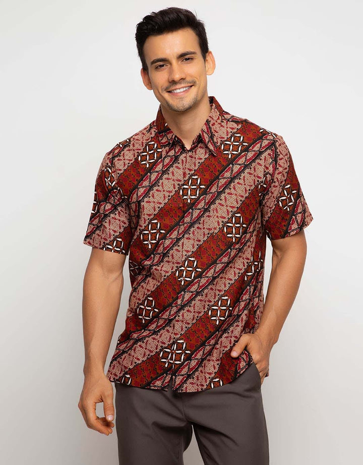 Adikusuma Kawung Slope Batik Shirt