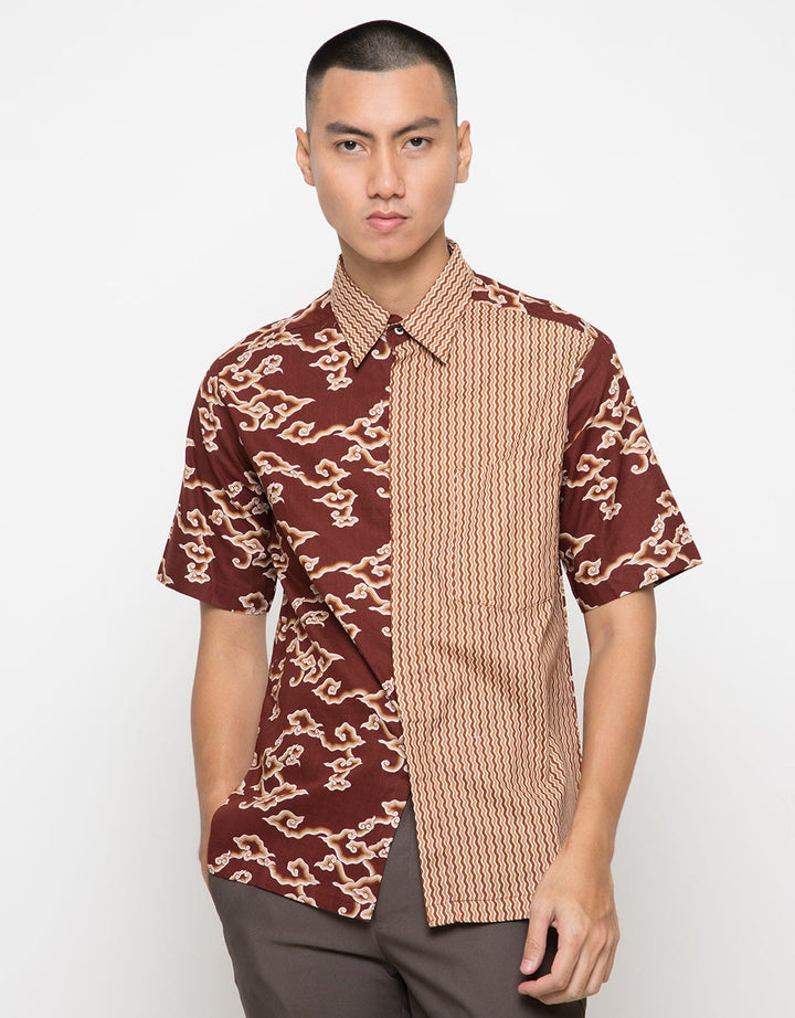 Adikusuma Mega Mendung Batik Shirt