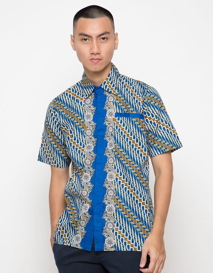 Adikusuma Symmetrical Parang Batik Shirt