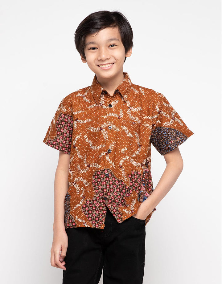 Adikusuma Parsley Kawung Batik Shirt 512311030
