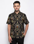 Adikusuma Taro Leaf Batik Shirt