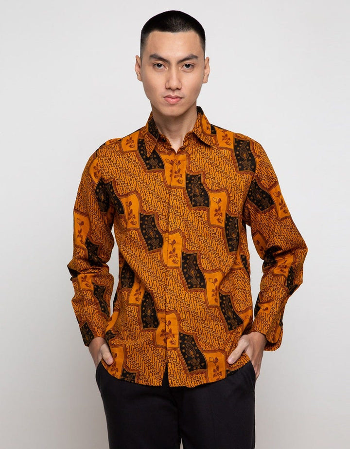 Adikusuma Cotton Batik Shirt Sloping Box 582225088