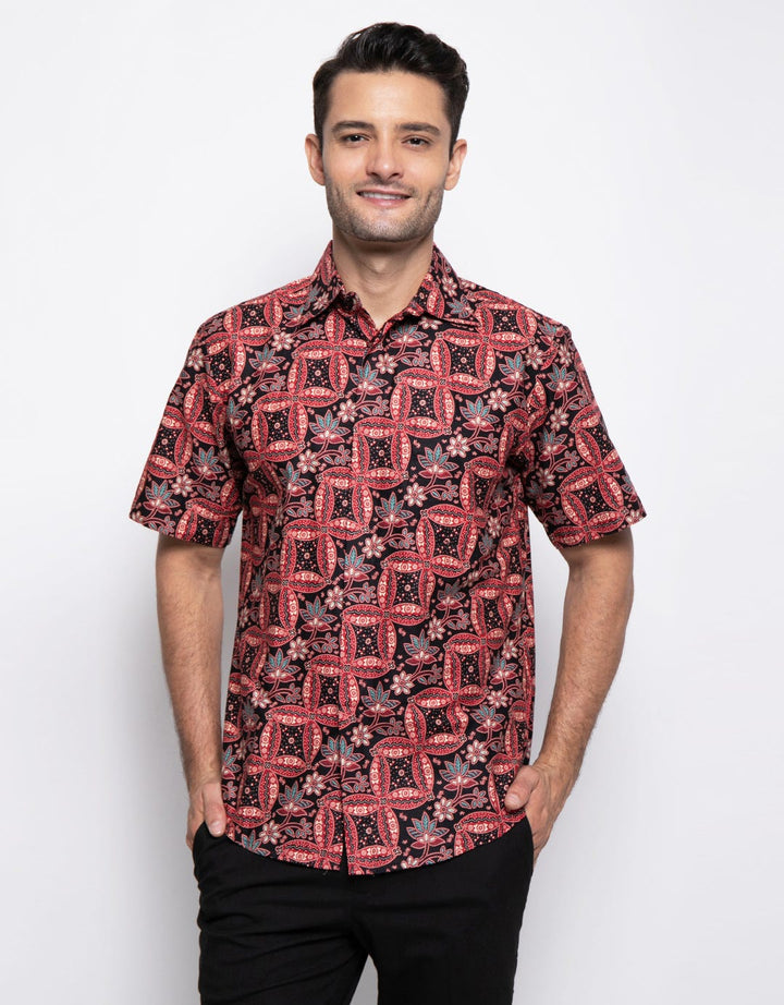 Adikusuma Hem Batik Lereng Kawung Pria
