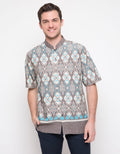 Adikusuma Lombok Woven Short Sleeve Koko Men