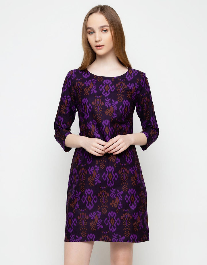 Adikusuma Woven Batik Sackdress