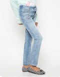 HELLO FLOW DENIM JACKET