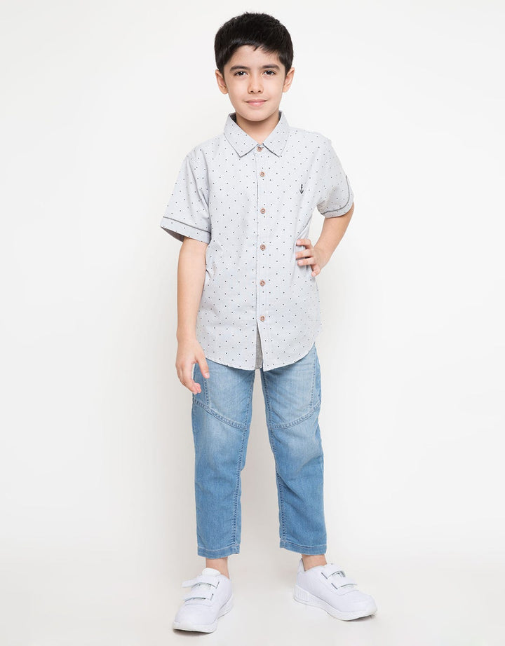 Aero Short Sleeve Shirt Print Regu