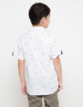 Aero Short Sleeve Shirt Fullprint Regu Oxford Print Flazz