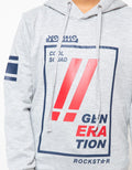 SW PRINTNOFLOC HOODY