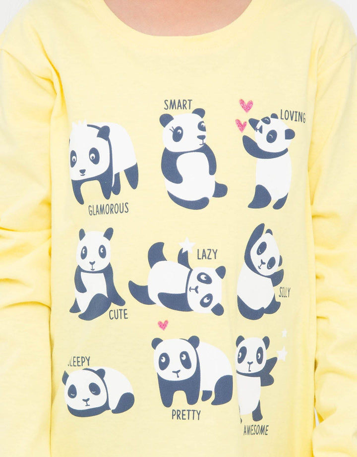 LS T-SHIRT KI PANDA