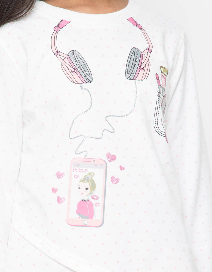 Kindergarten LS F/P POLKADOT