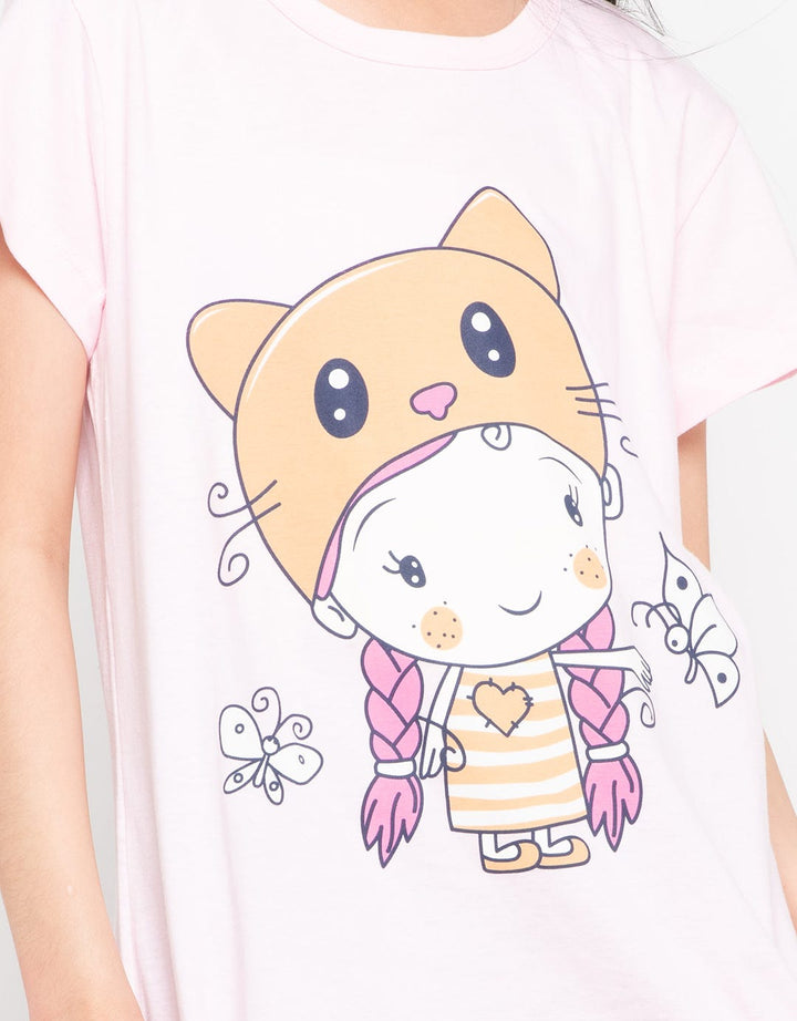 Aero T-Shirt Nonik Kupu Putih
