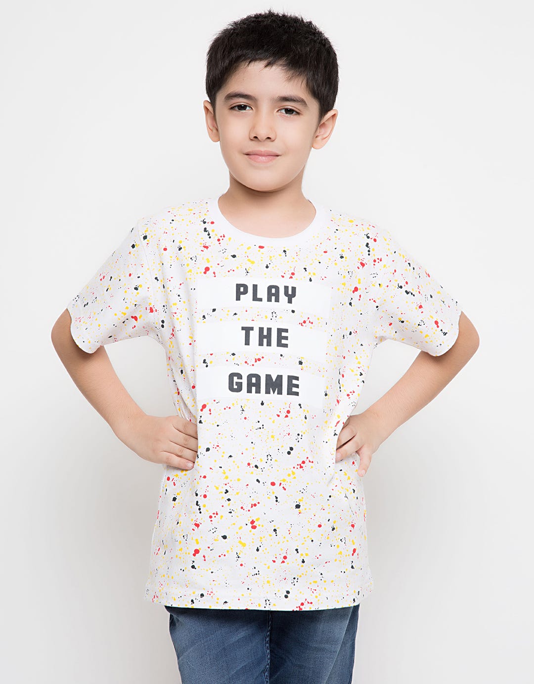 Aero Splash Play The Game Boys Short Sleeve T-Shirt