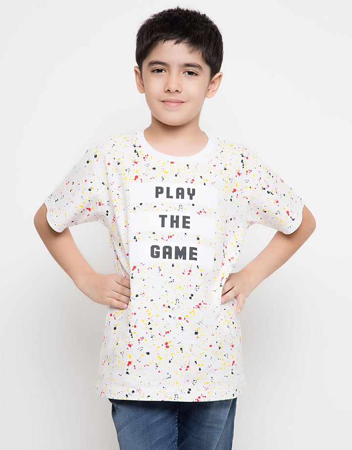 Aero Splash Play The Game Boys Short Sleeve T-Shirt
