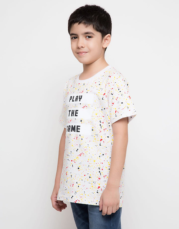 Aero Splash Play The Game Boys Short Sleeve T-Shirt