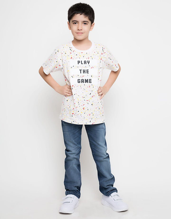 Aero Splash Play The Game Boys Short Sleeve T-Shirt