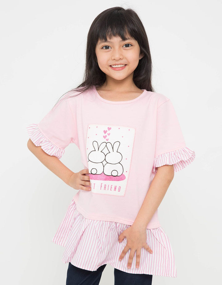 TOP COMBI WOVEN