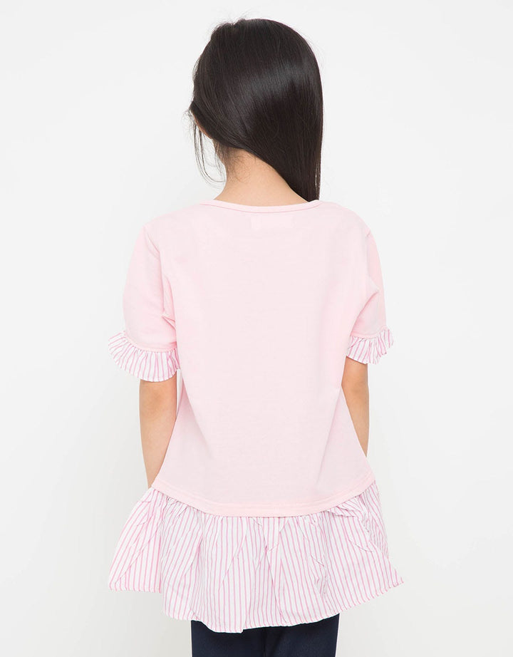 TOP COMBI WOVEN