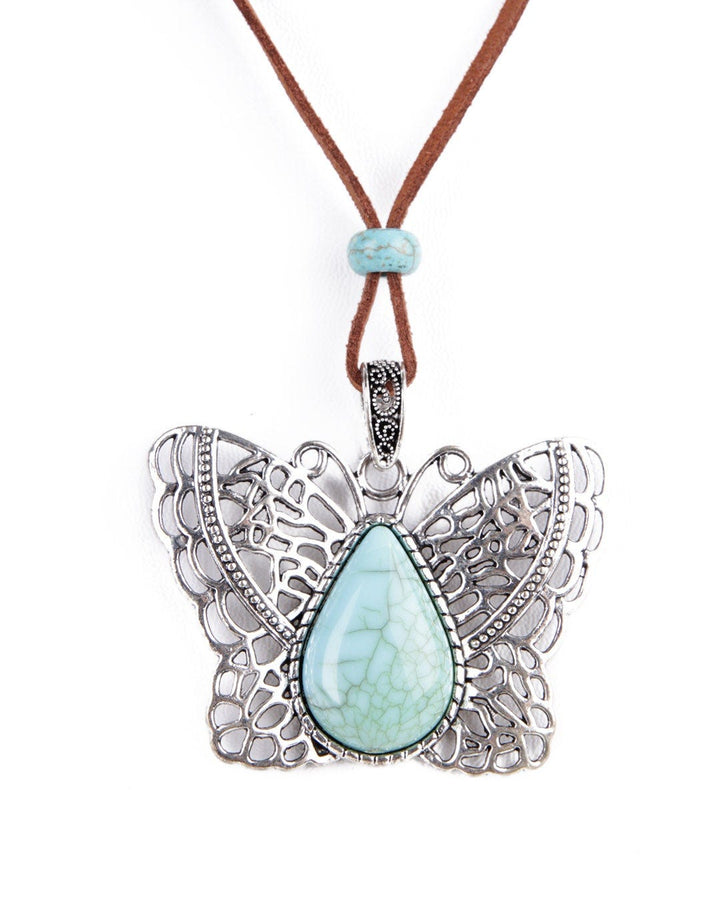 Princess Club Butterfly Ethnic Necklace