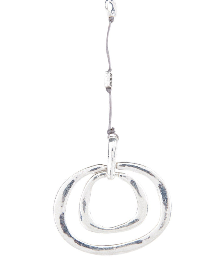 Princess Club Double Circles Ethnic Necklace