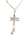 Princess Club Dragonfly Ethnic Necklace