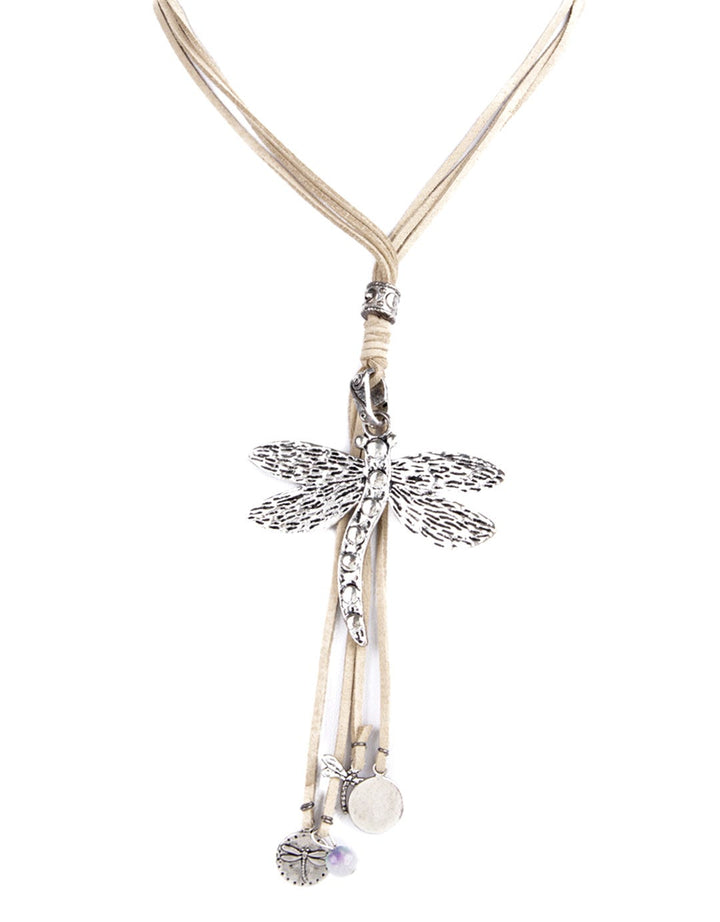Princess Club Dragonfly Ethnic Necklace