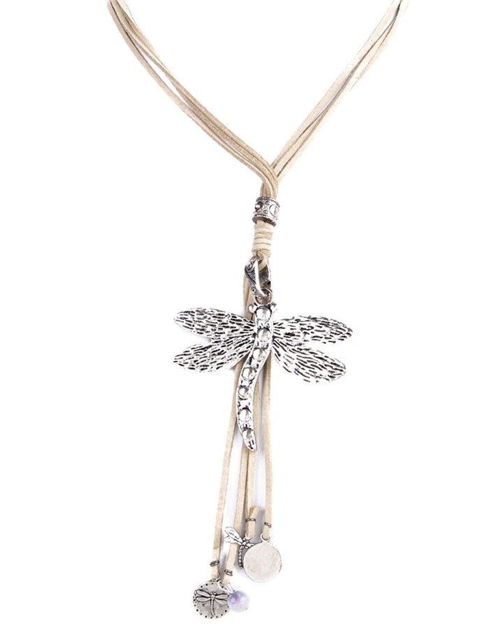 Princess Club Dragonfly Ethnic Necklace