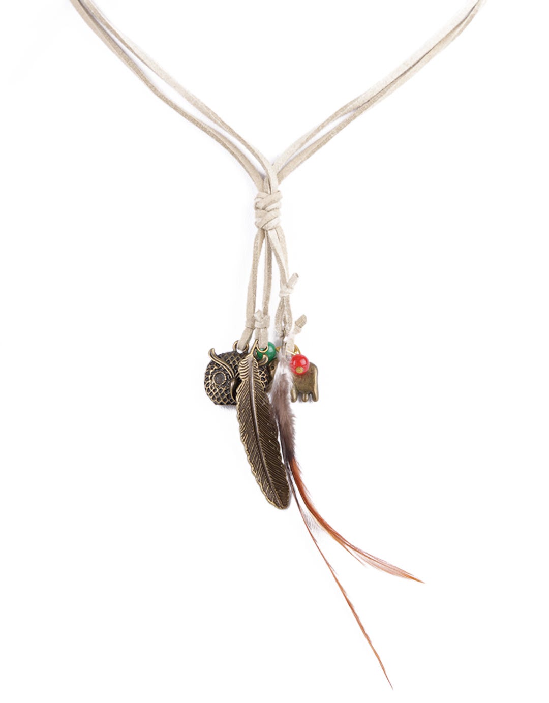 Princess Club Owl Ethnic Necklace