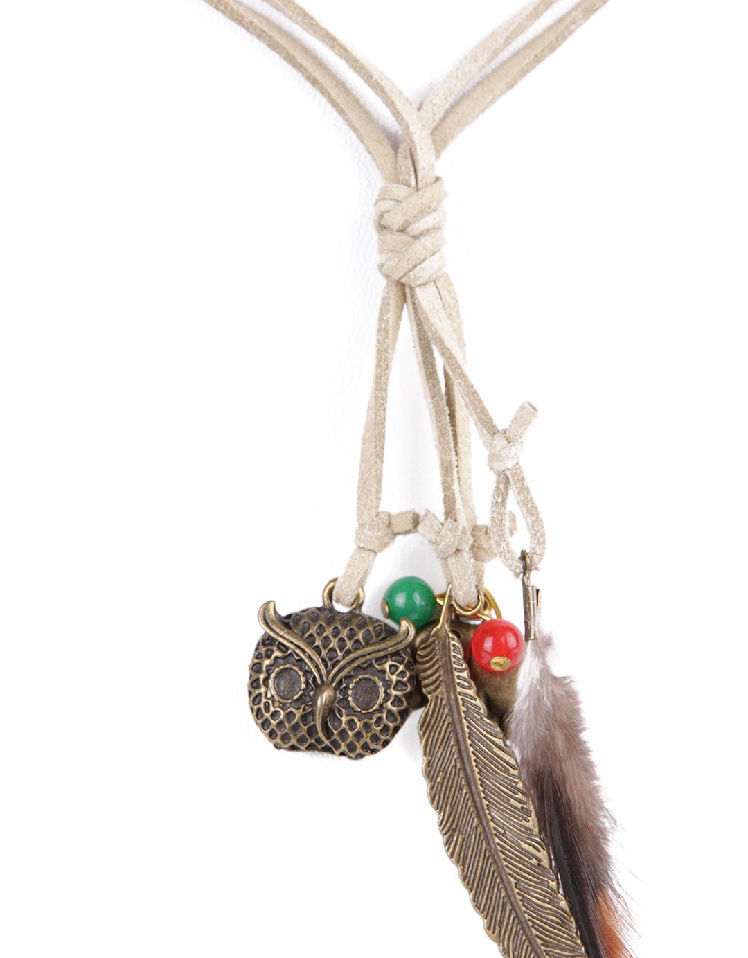 Princess Club Owl Ethnic Necklace