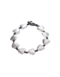 Princess Club Silver Heart Ethnic Bracelet
