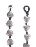Princess Club Silver Heart Ethnic Bracelet