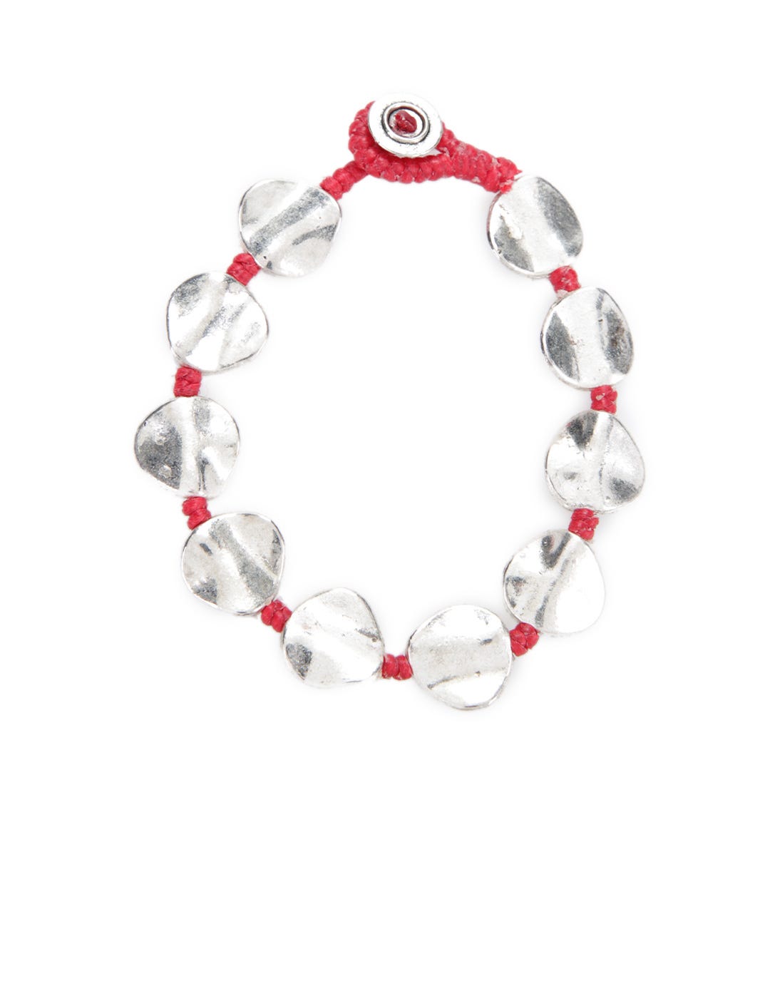 Princess Club Silver Plated Etnic Bracelet