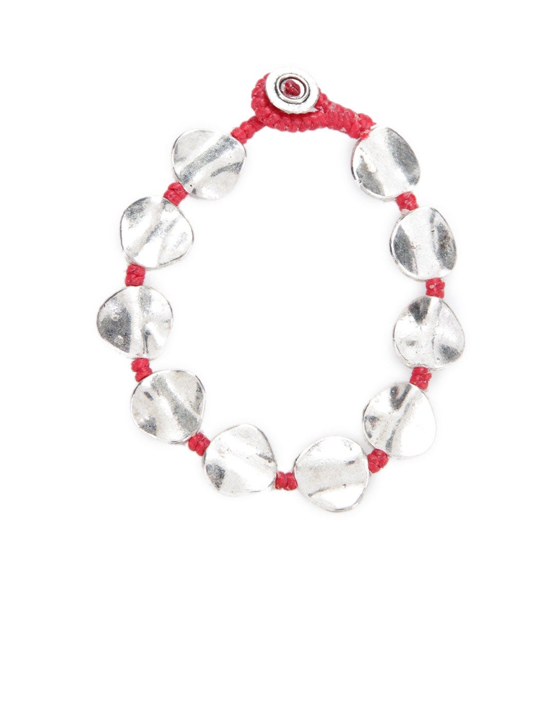 Princess Club Silver Plated Etnic Bracelet