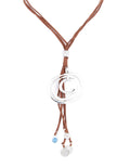 Princess Club Triple Circles Ethnic Necklace