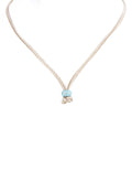 Princess Club Water Drop Ethnic Necklace
