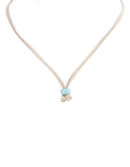 Princess Club Water Drop Ethnic Necklace