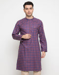 Al Luthfi Atasan Kurta Panjang Print Checkers