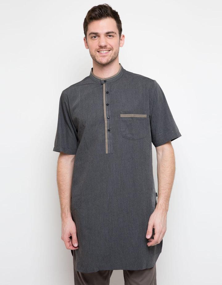 Al Luthfi Kemeja Kurta Lengan Pendek