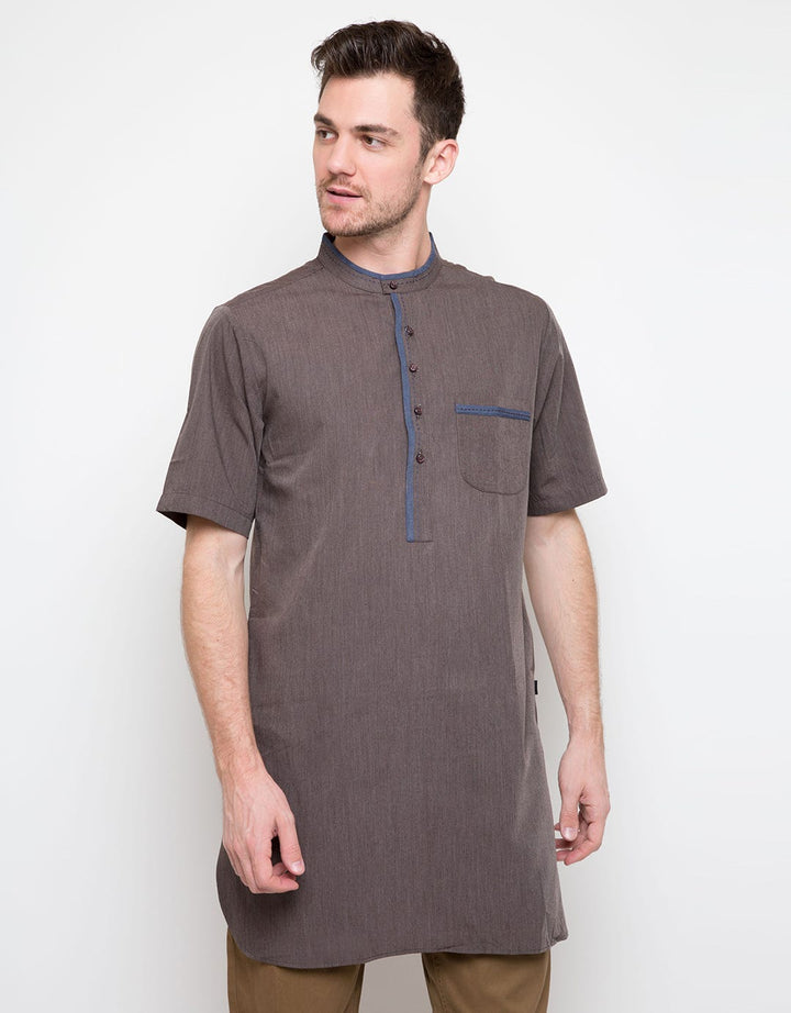 Al Luthfi Kemeja Kurta Lengan Pendek