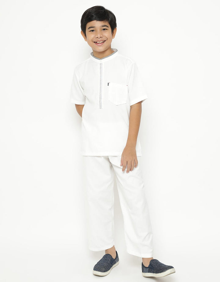 Al Luthfi Set Koko Kids Pendek Pocket