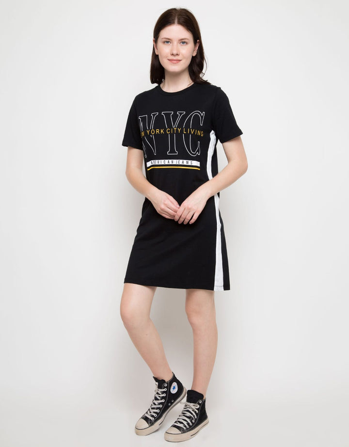 OLD GOL SCREEN PRINTING DRESS
