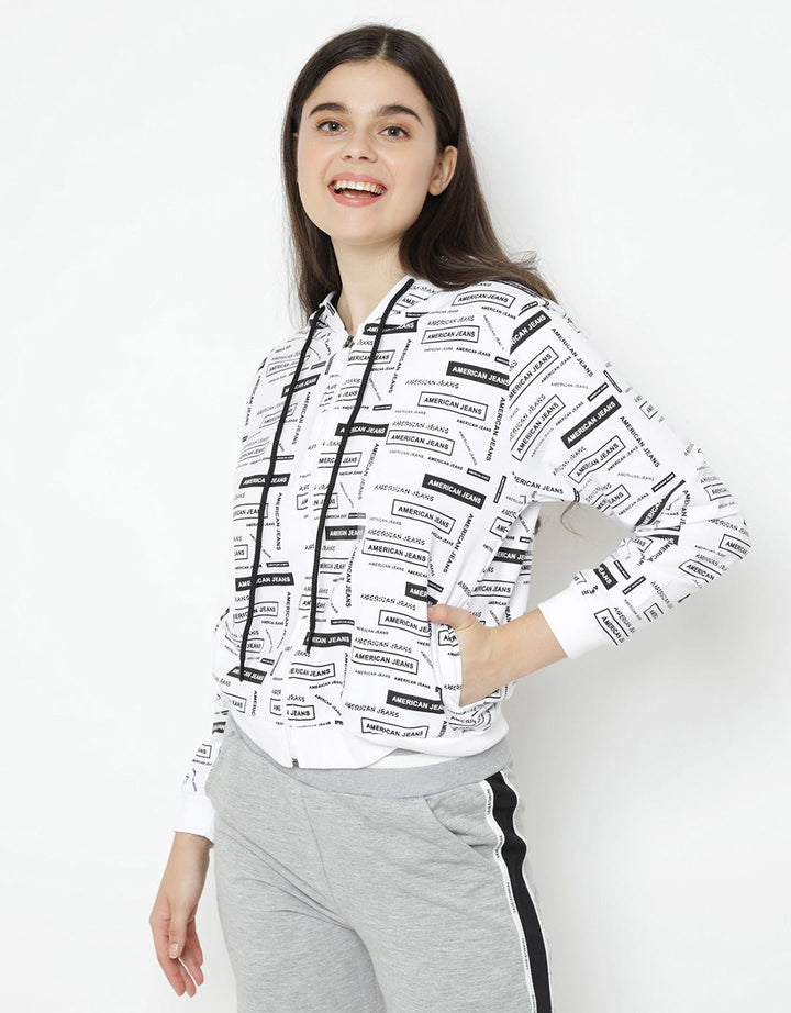 JACKET HOODIE KNIT W