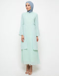 Annisa Dress Gamis Detail Side Layers